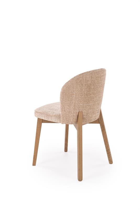 BASSO kėdė šviesaus riešuto spalvos / CREMONA 14 (smėlio spalvos) — изображение 5