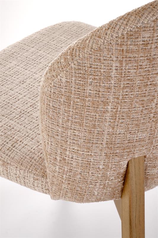 BASSO kėdė šviesaus riešuto spalvos / CREMONA 14 (smėlio spalvos) — изображение 7