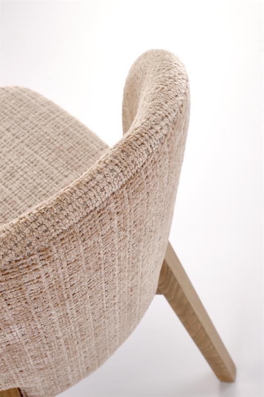 BASSO kėdė šviesaus riešuto spalvos / CREMONA 14 (smėlio spalvos) — изображение 8