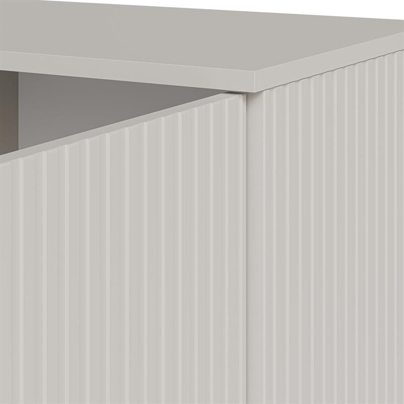 RANDOM 2 KM-1 komoda, spalva: kašmyras / riešutmedis / juoda — изображение 3