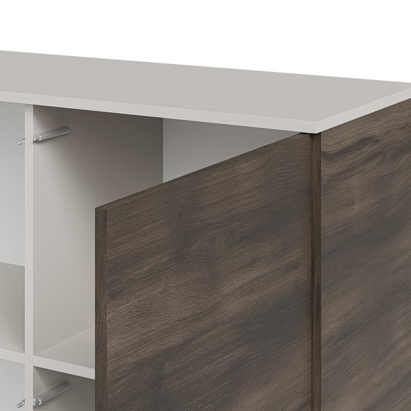 RANDOM 2 KM-2 komoda, spalva: kašmyras / riešutmedis / juoda — изображение 16