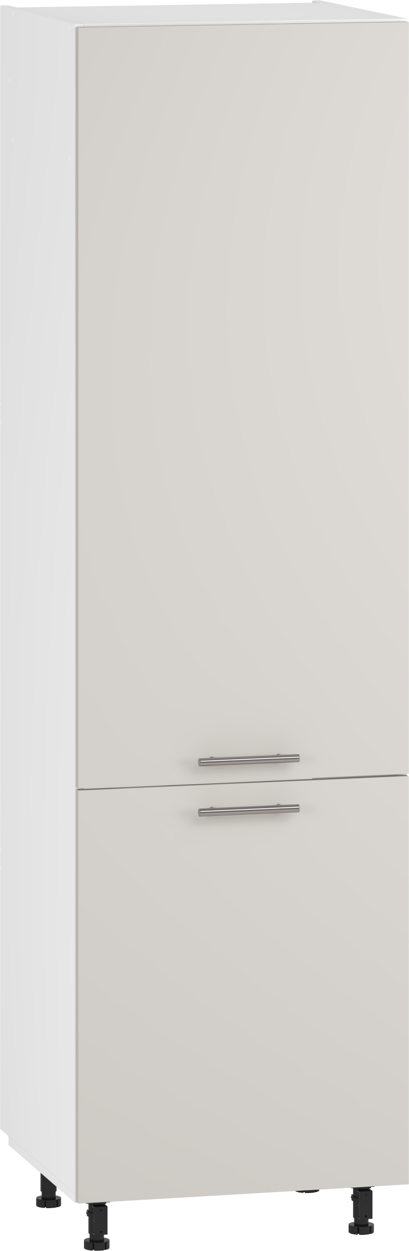 VENTO DL-60/214 aukšta krovininė spinta, spalva: balta / kašmyras