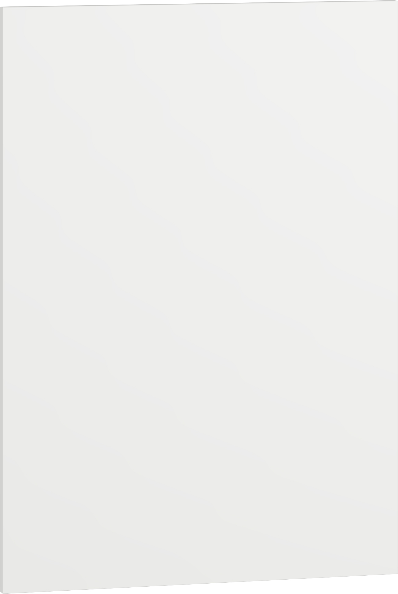 VENTO DZ-72/57 spintelės galinė panelė, spalva: balta matinė