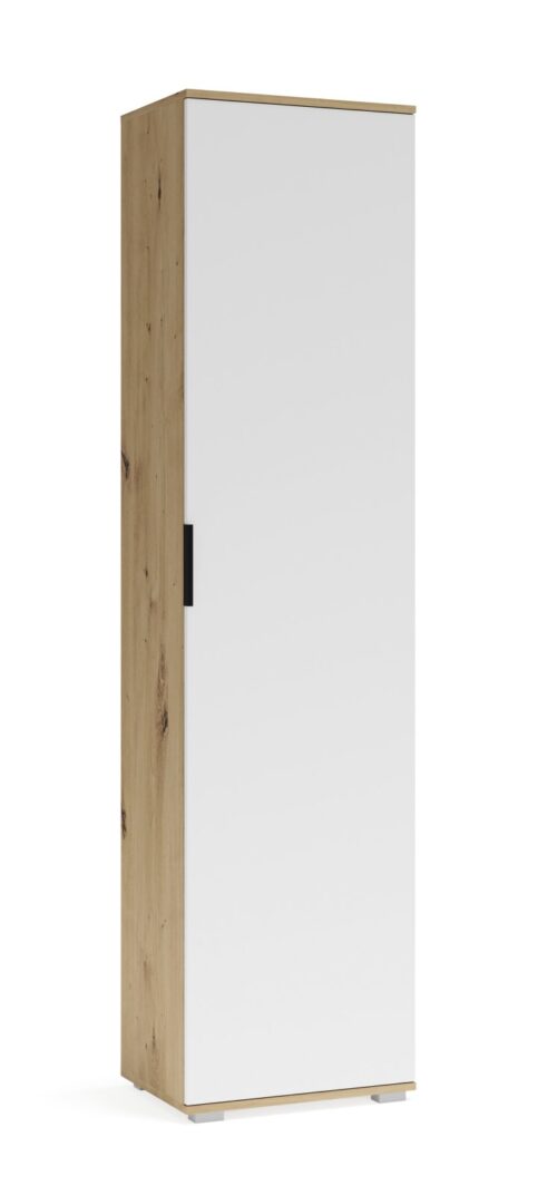 CLIF SL-50 sieninė spintelė artisan ąžuolas / balta