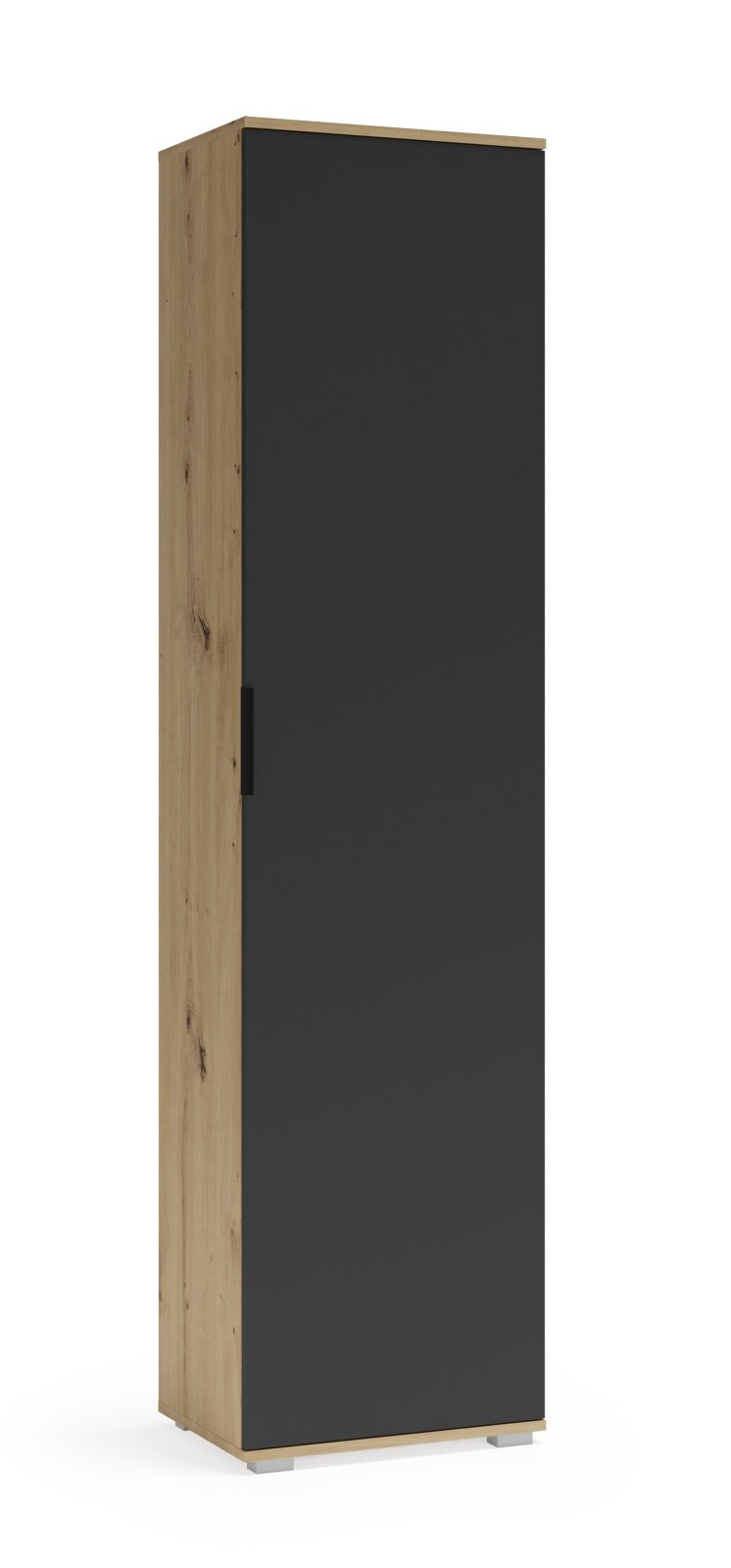 CLIF SL-50 sieninė spintelė, ąžuolo / antracito spalvos