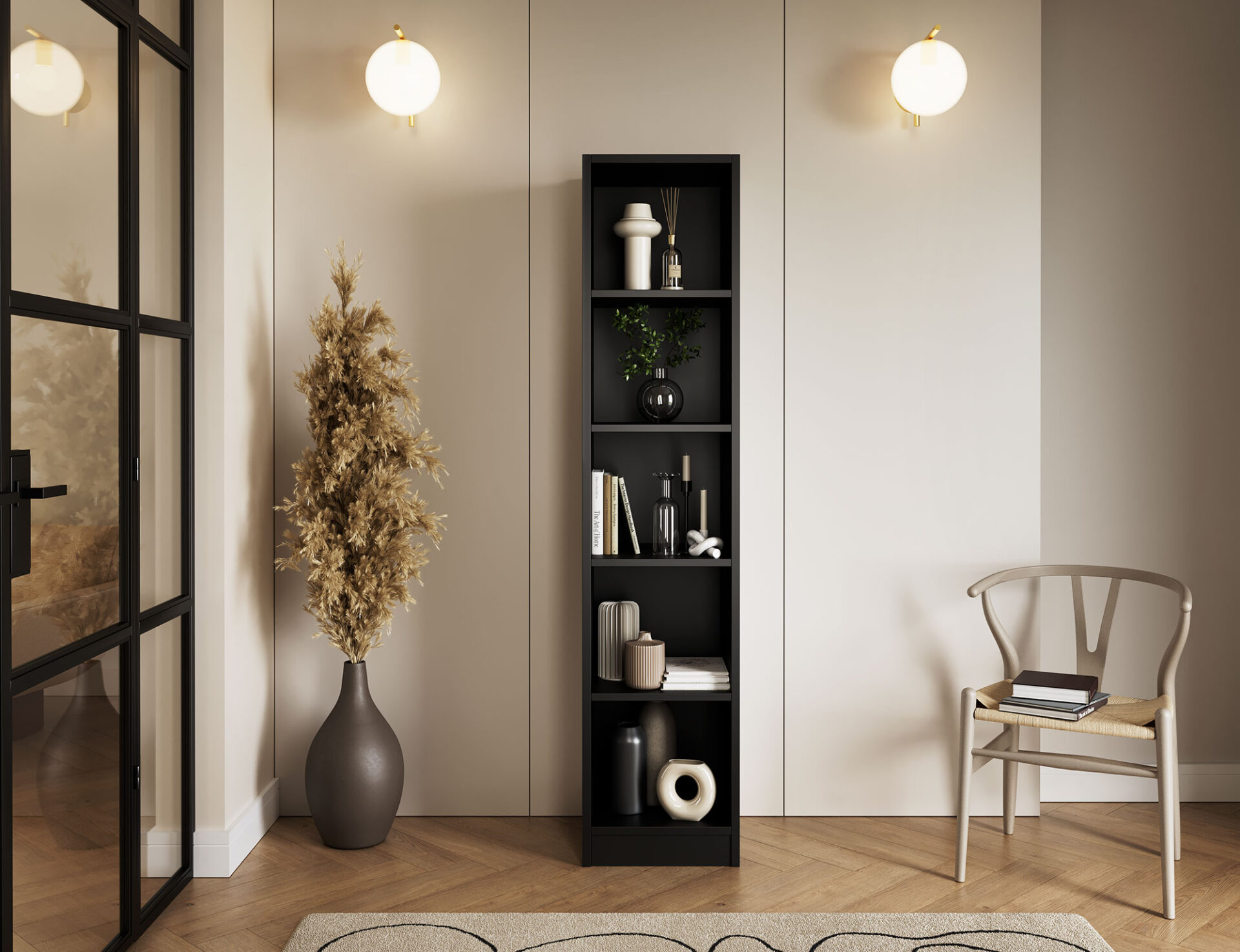 Juoda knygų lentyna amatams — изображение 2