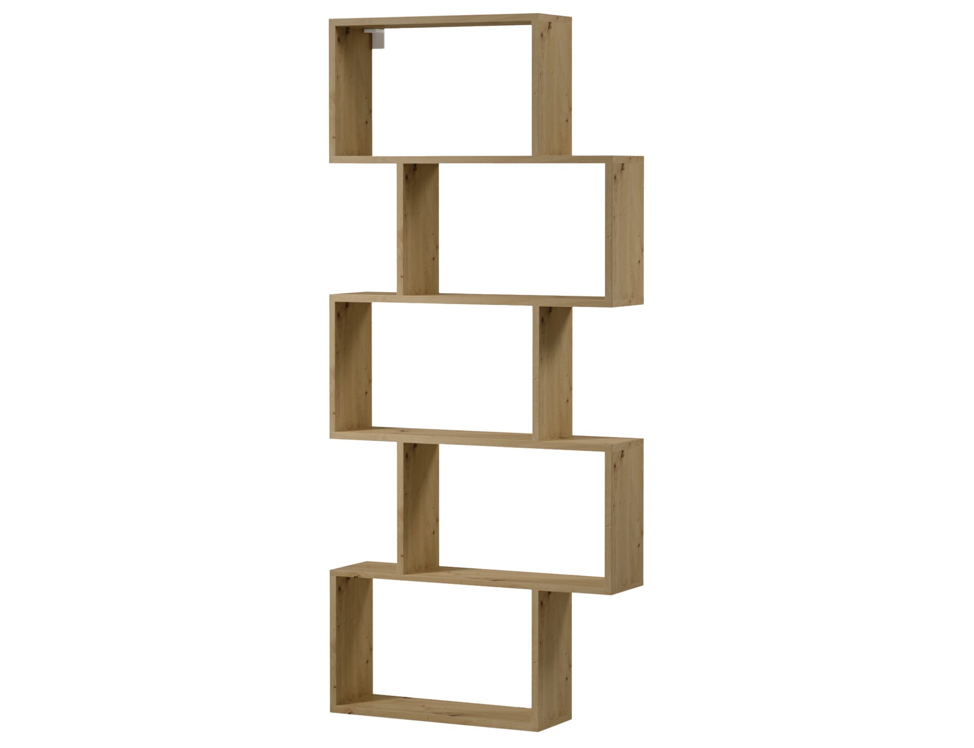 „Shellf Artisans“ ąžuolo knygų lentyna - Paveikslėlis 3