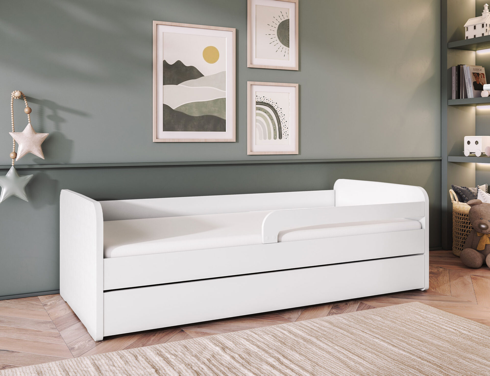 Duuli lova su čiužiniu 80x160 - Paveikslėlis 5