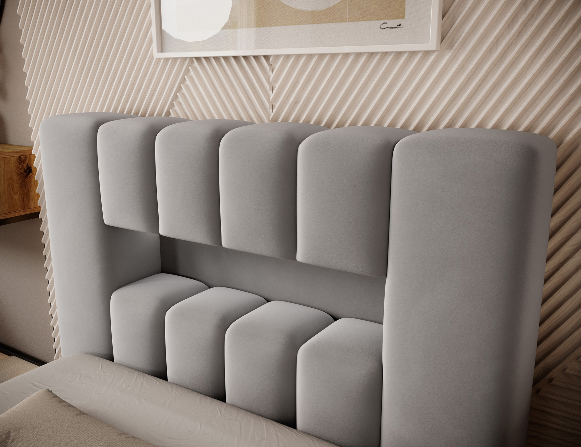 Lamica lova 90x200 + metalinis rėmas/dujos/konteineris — изображение 6