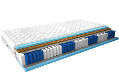 Čiužinys „Multipocket Amore“ 200×200, „Medicott Silver“