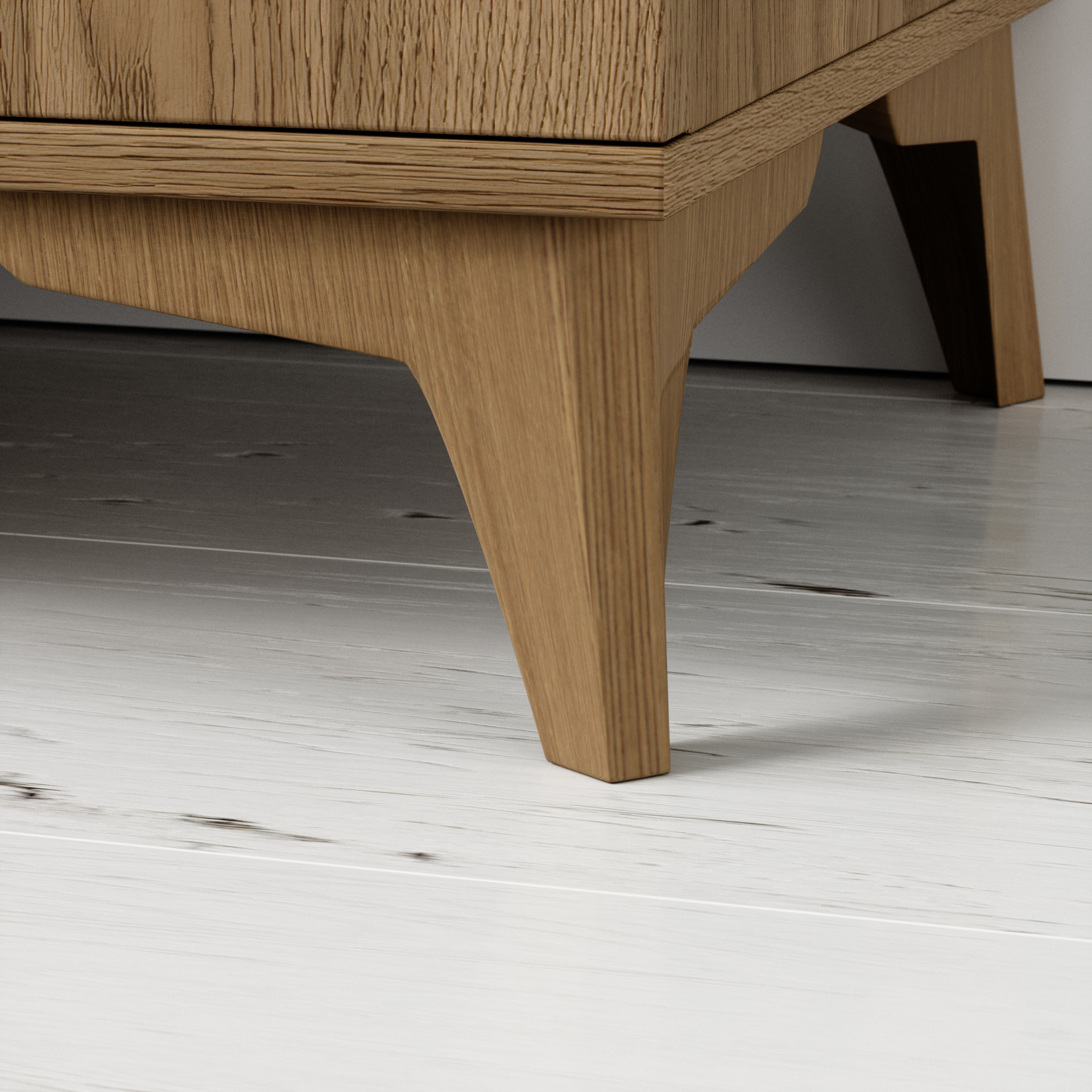 „Entsian 100 Artisan“ ąžuolo vitrina - Paveikslėlis 5