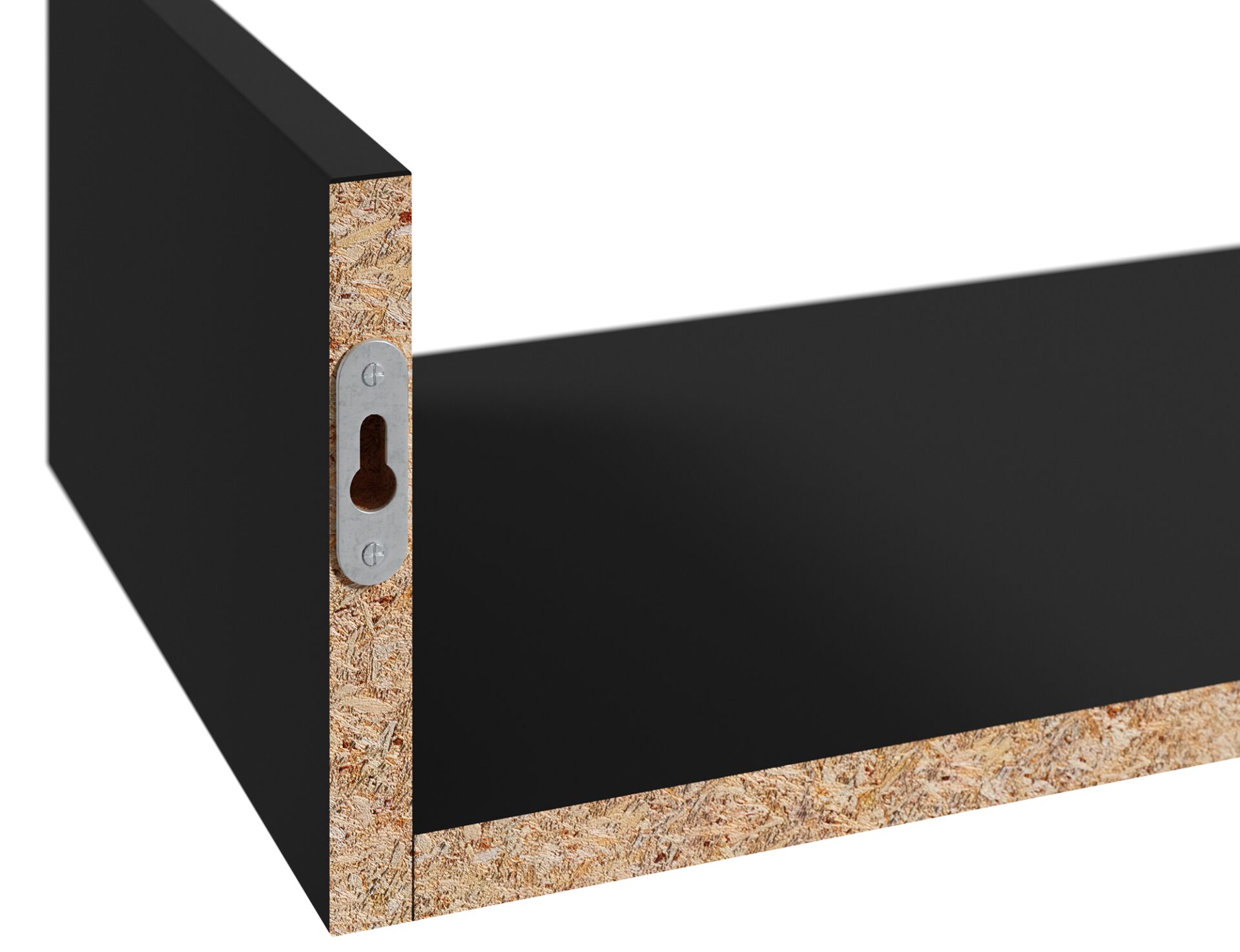 Vissta 80 lentyna juoda - Paveikslėlis 6