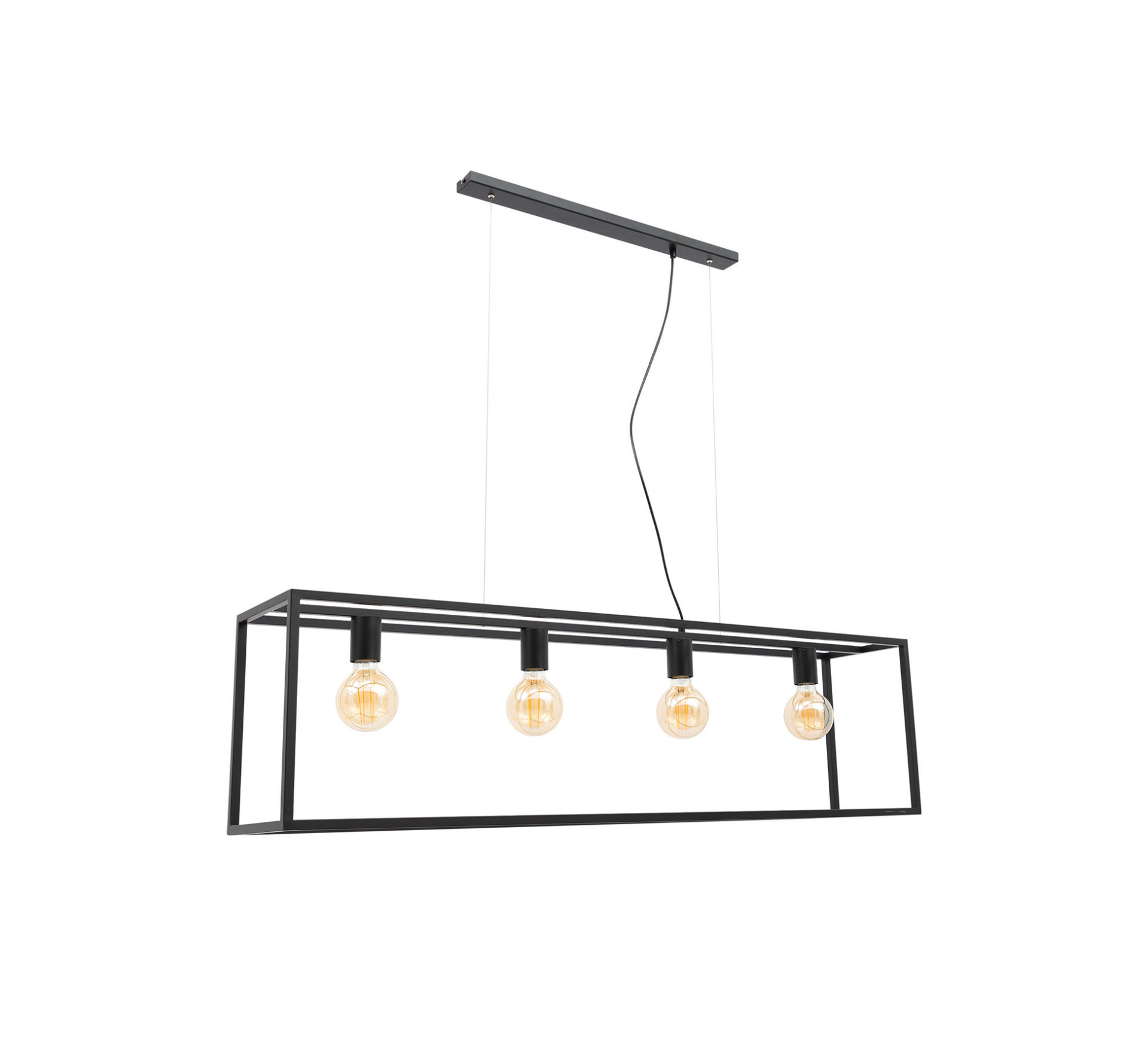 Furtim, 122x120x23cm Pakabinamos 4 juodos spalvos