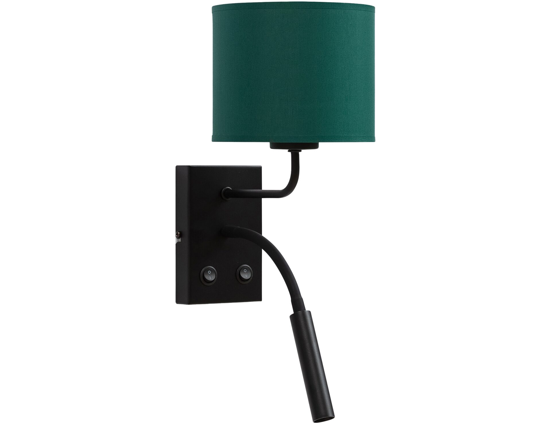 Vespillo, 18x26x38cm sieniniai šviestuvai, 2 žali/auksiniai