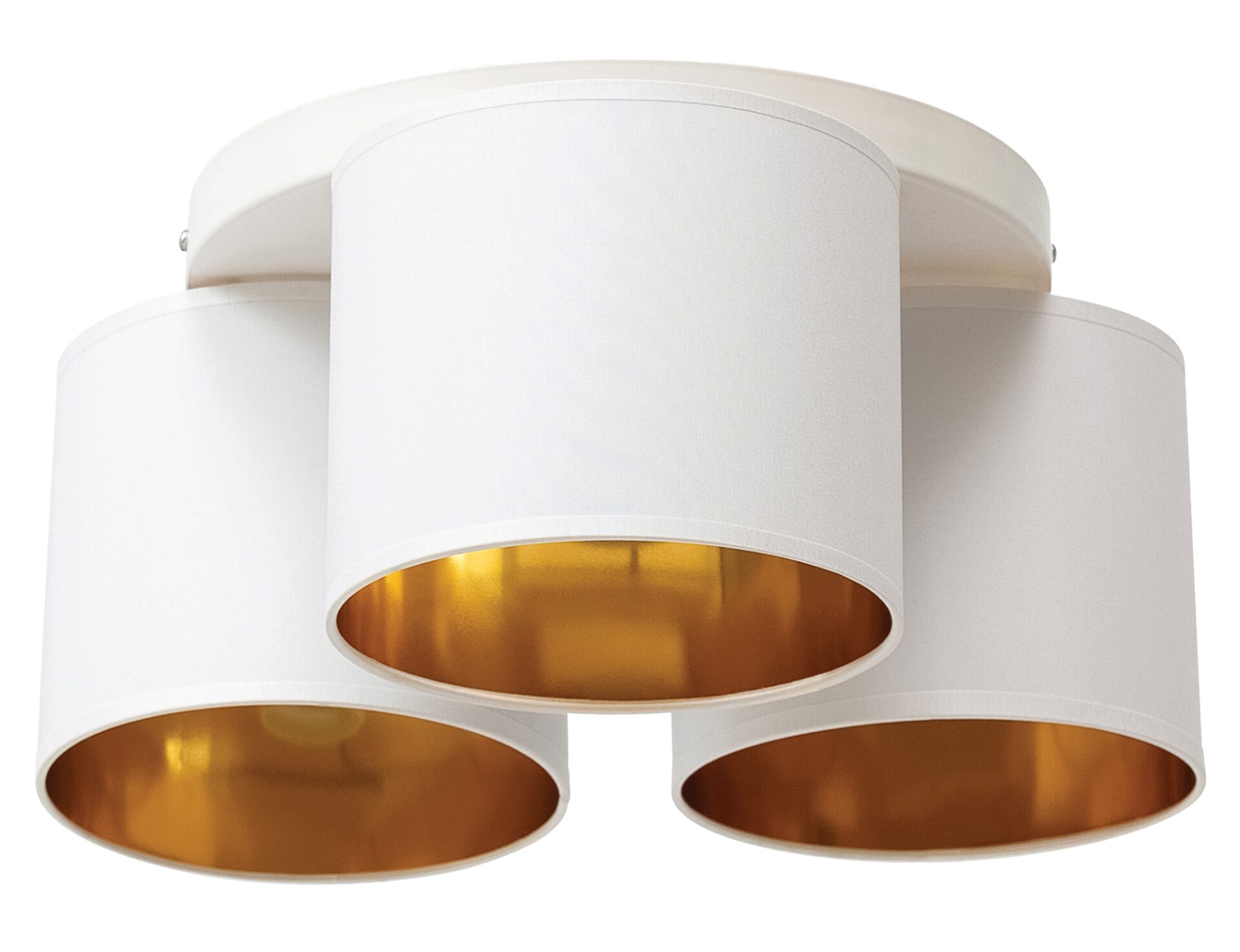 Vespillo, 45x45x18cm Lubos 3 balta/auksinė