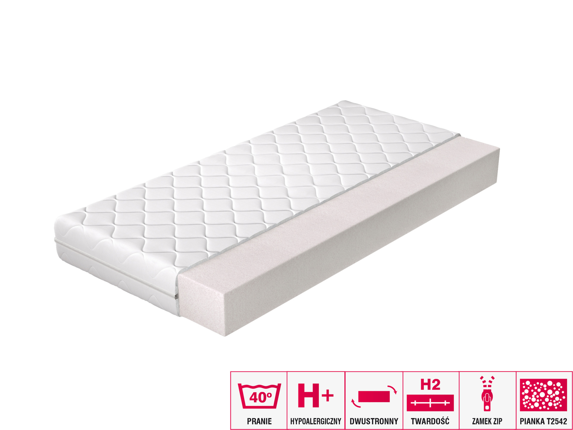 Linoleumo putų čiužinio 90x200 hipoalerginis užvalkalas - Paveikslėlis 3