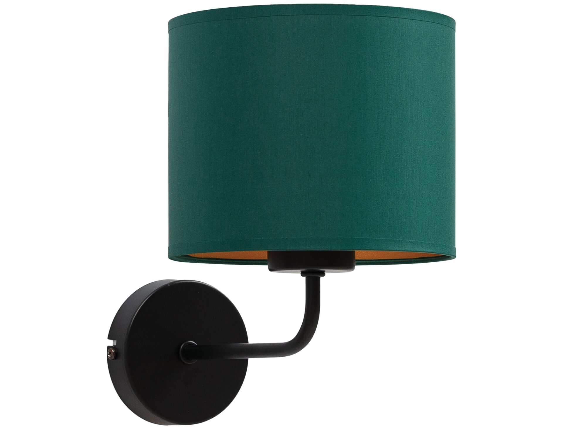 Vespillo, 18x26x24 cm sieninis šviestuvas, 1 žalias/auksinis