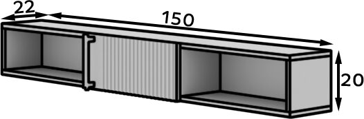 Raftt uždara viršutinė lentyna - Paveikslėlis 10