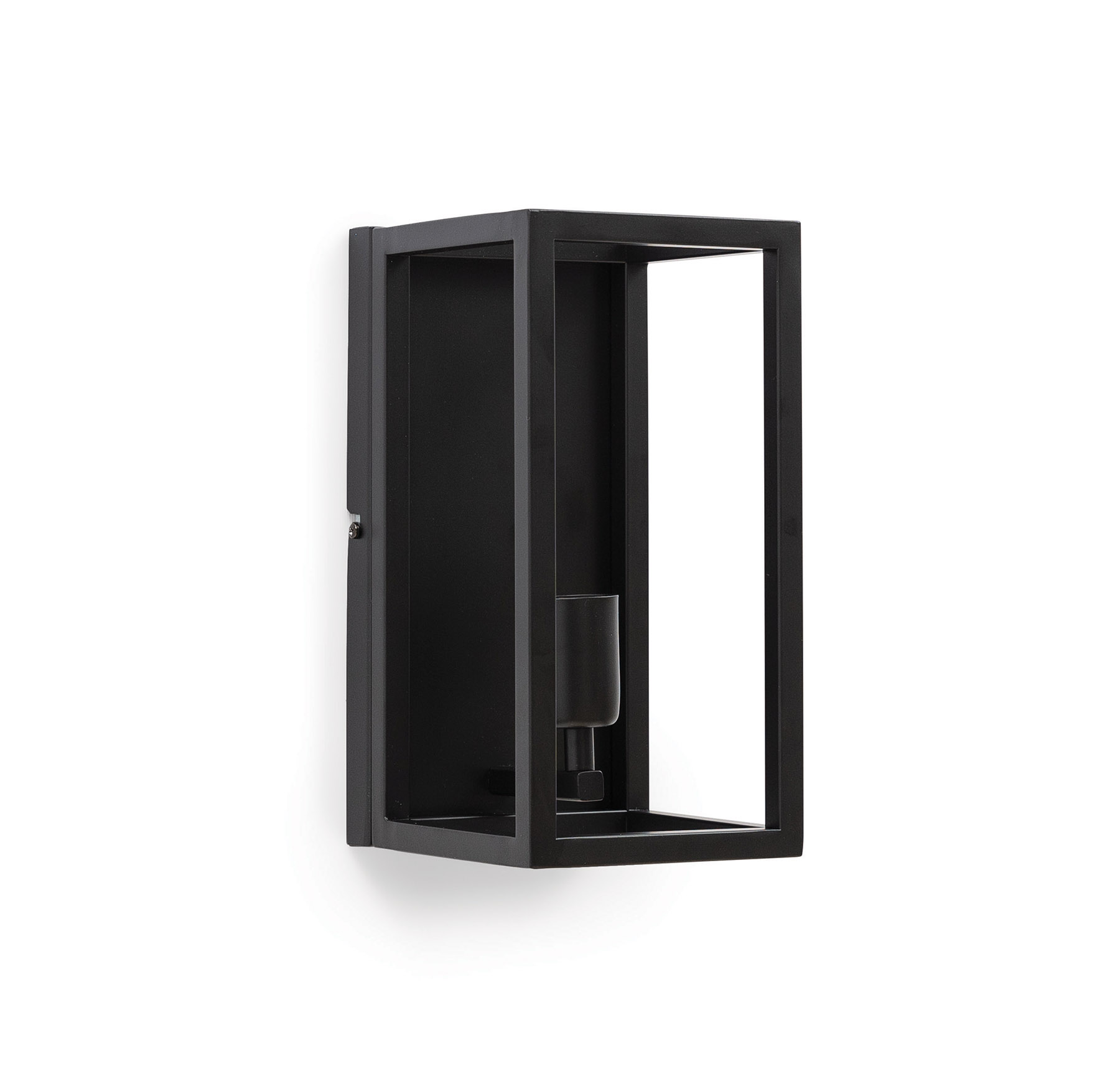 „Furtim“, 15 x 30 x 17 cm, sieninis šviestuvas, 1 juodas - Paveikslėlis 3