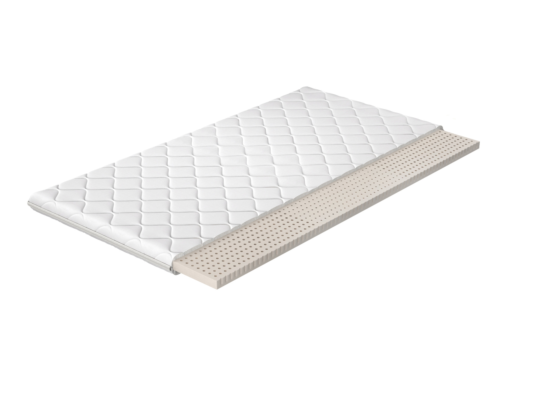 Topper latekso 140x200 hipoalerginis užvalkalas