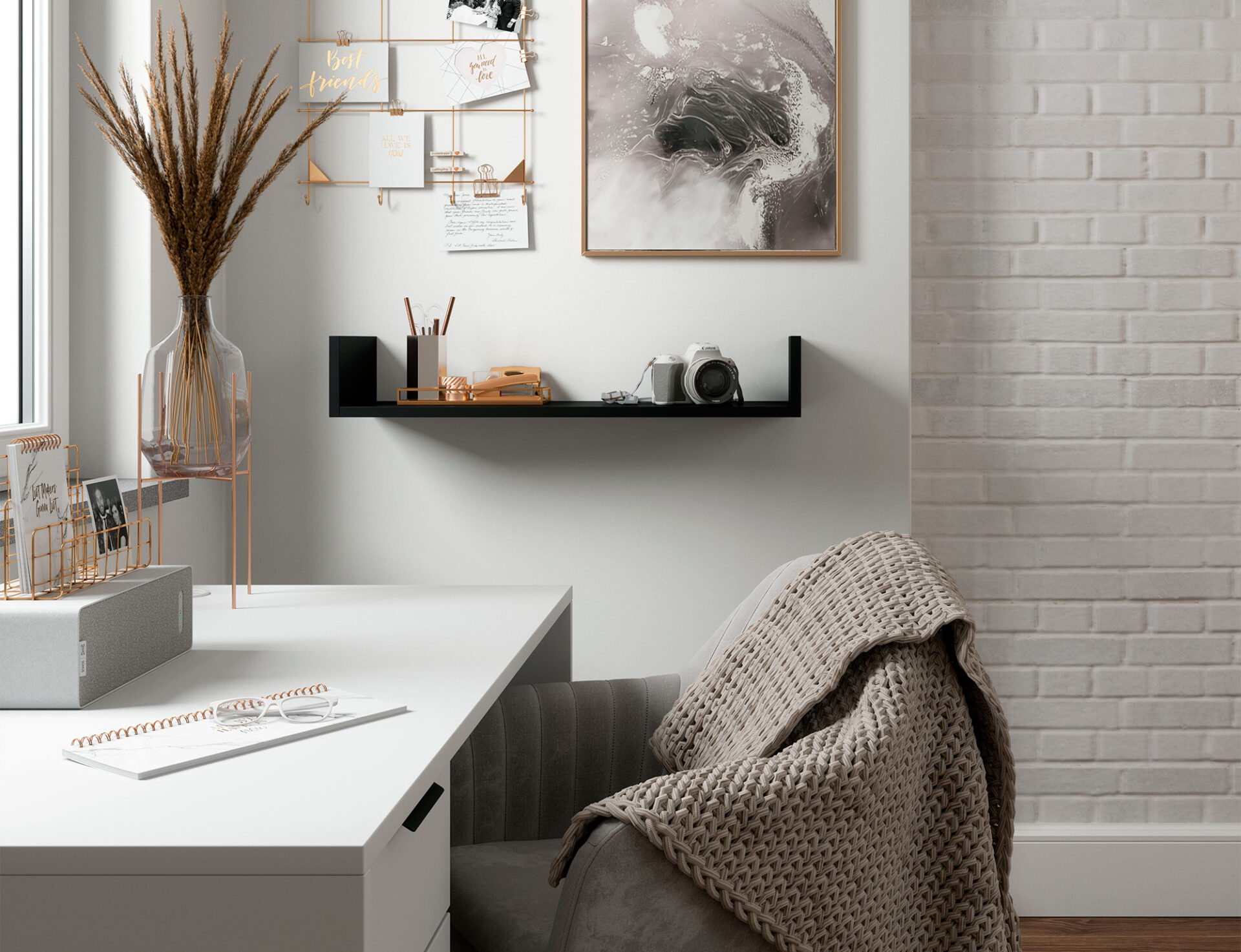 Vissta 80 lentyna juoda - Paveikslėlis 4