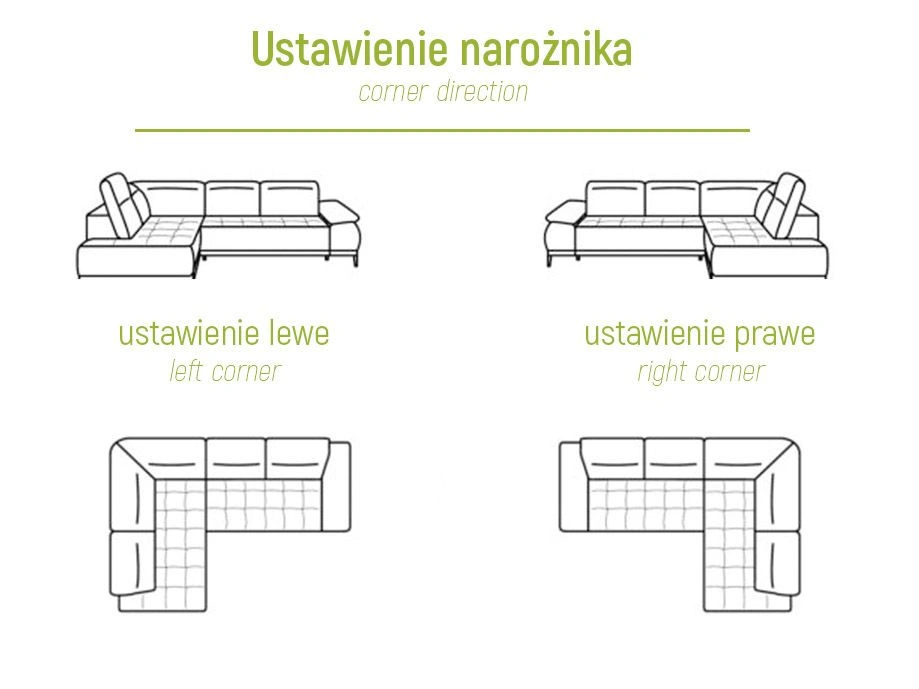 Orlando Gr2 kampinė sofa-lova — изображение 5