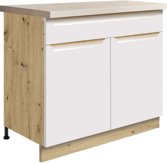 Glamour GLA-7D 90 cm apatinė spintelė su stalčiumi