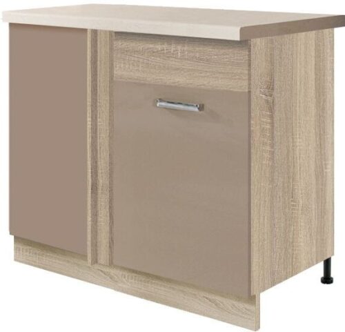 Apatinė kampinė spintelė 110/60 cm Premio PRE-25DP