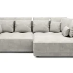 „Tigabox“ dešininė kampinė sofa su elektra ištraukiama sėdyne ir patalynės dėže Gr1