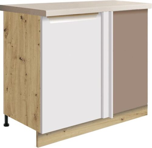 Apatinė kampinė spintelė 110/60 cm Glamour GLA-24DL