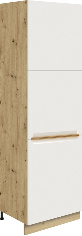 60 cm koloninė spintelė „Glamour GLA-21D“ šaldytuvui