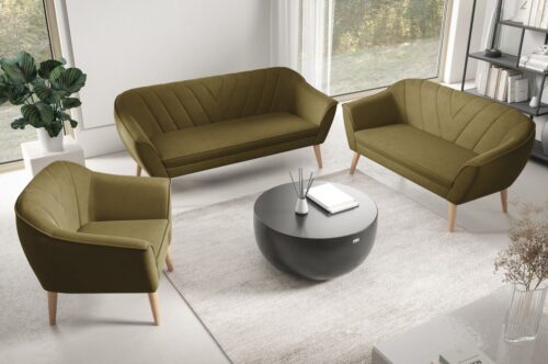 Scandi Markos 3+2+1 minkštas poilsio komplektas