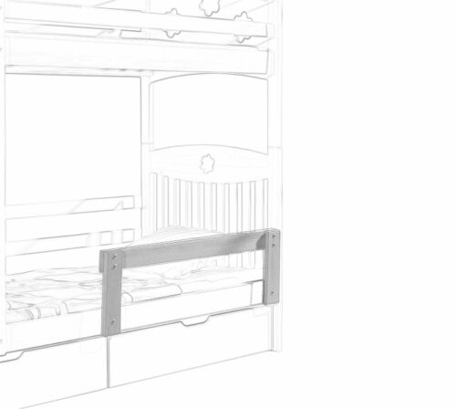 Apsauginė užtvara – riešutmedžio spalvos pušis