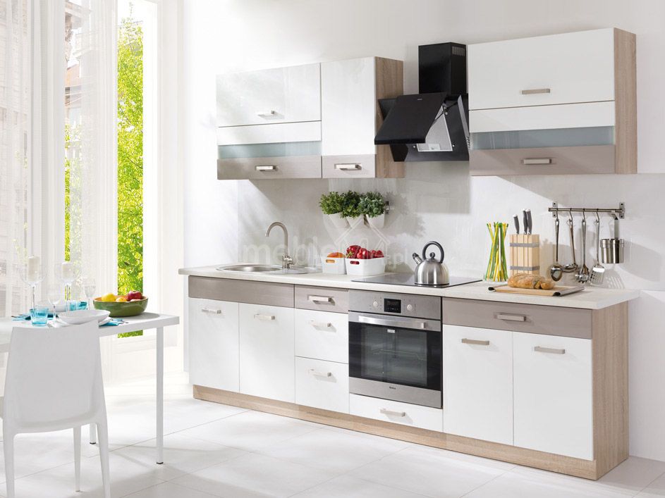 „Global“ virtuvės komplektas A 270 cm be stalviršio