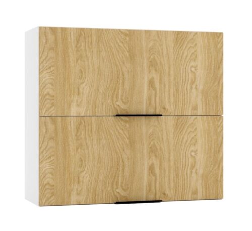 Viršutinė spintelė 80 cm, su varstomomis rankenomis, Sonja W80GRF/2