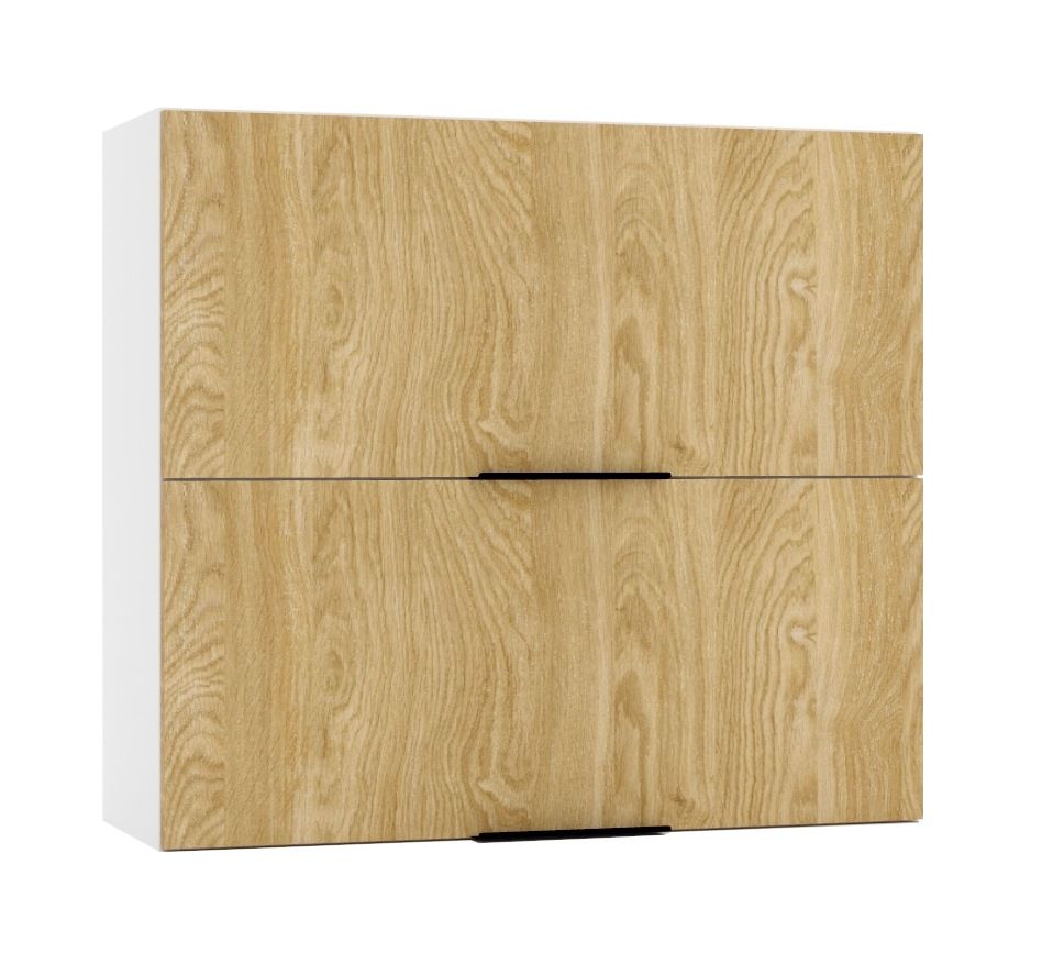 Viršutinė spintelė 80 cm, su varstomomis rankenomis, Sonja W80GRF/2