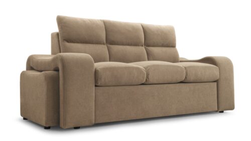 Wela sofa-lova su pagalvėlėmis + 2 pufai