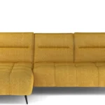 Montana Mini kairinė kampinė sofa su elektra reguliuojamu sėdynės gyliu Gr1