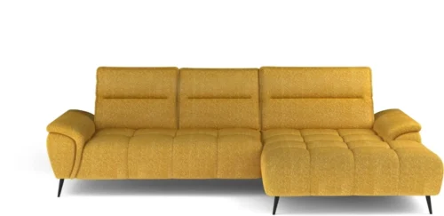 Montana Mini dešininė kampinė sofa su elektra reguliuojamu sėdynės gyliu Gr1