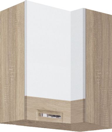 Viršutinė kampinė spintelė 70/40 cm Premio PRE-44G kairė