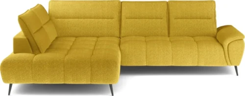 Montana L kairinė kampinė sofa su elektra reguliuojamu sėdynės gyliu Gr1