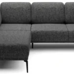 Kairysis kampinis sofa Storm L su stumdomomis atlošais Gr1