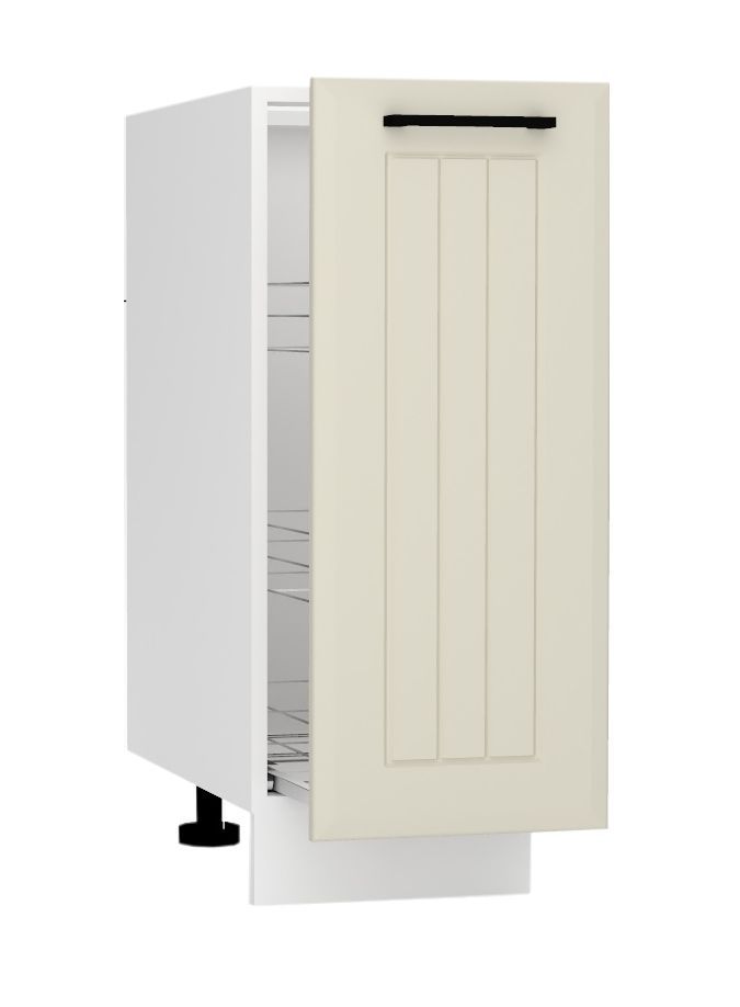 Apatinė spintelė 30 cm cargo D30 su krepšiu ir švelniu uždarymu Irma