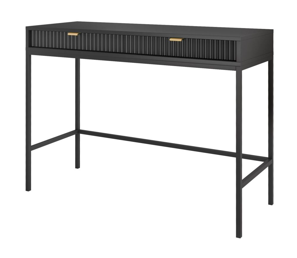 Nova T-104 tualetinis staliukas/rašomasis stalas, juodas