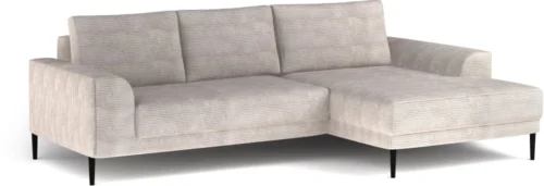 Dešiniojo kampo sofa „Capitol“ su miegojimo funkcija „DL“ ir patalynės dėže „Gr1“