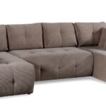 Luna U išskleidžiama kampinė sofa