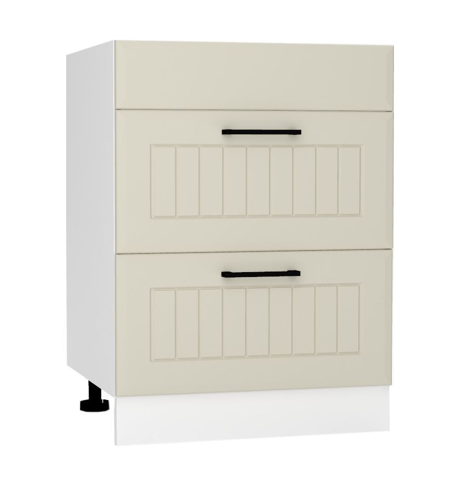 Apatinė spintelė 60 cm, skirta D60PC S/2 kaitlentei, Irma dangtelis