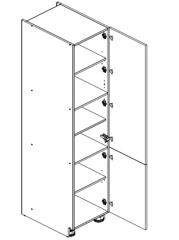 Spintelė 60 cm sandėliukui D60SŁ/2133 P/L 2 FR Nina