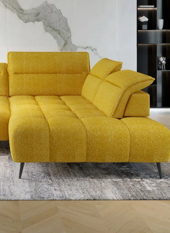 Montana L dešininė kampinė sofa su elektra reguliuojamu sėdynės gyliu Gr1 - Paveikslėlis 4