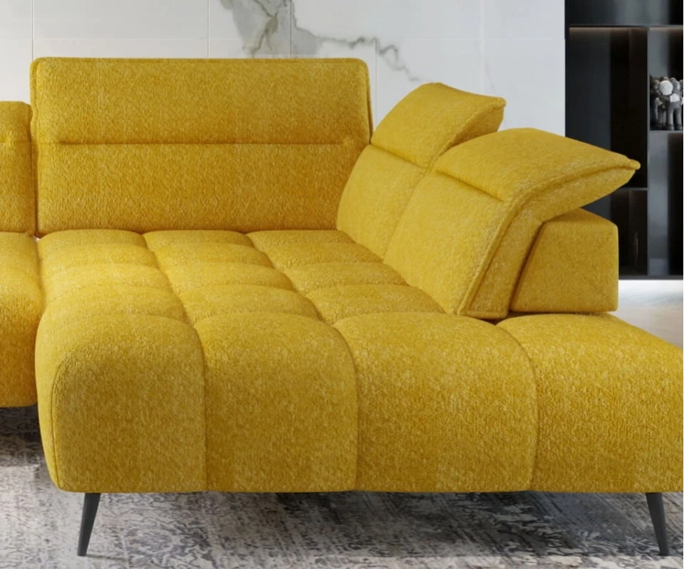 Montana L dešininė kampinė sofa su elektra reguliuojamu sėdynės gyliu Gr1 - Paveikslėlis 6